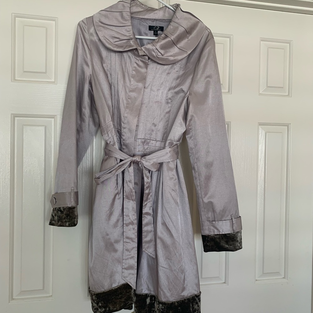 Beautiful Vintage satin style Coat
